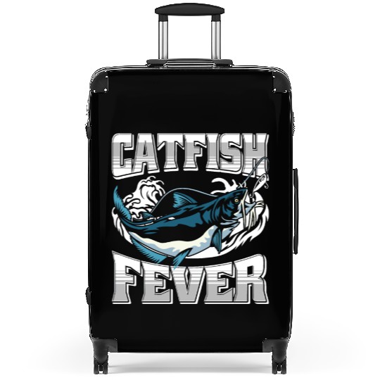 Noodling Flathead Fishing Catfish Angler Suitcases