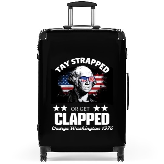 george washington teshirt Suitcases