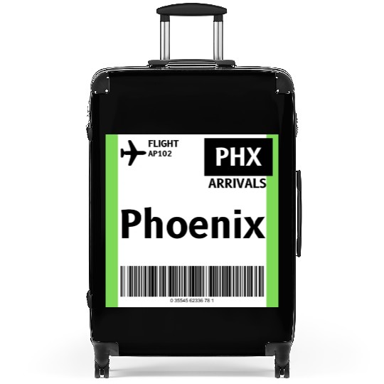 airplane ticket phoenix Suitcases
