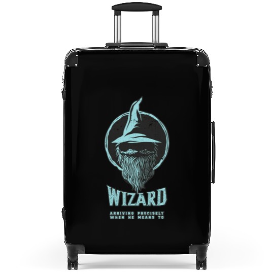 A Wizard Never Late Suitcases