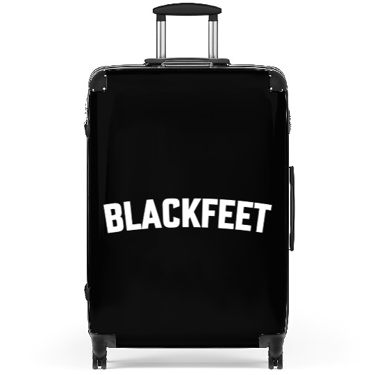 BLACKFEET travel nature retro Suitcases