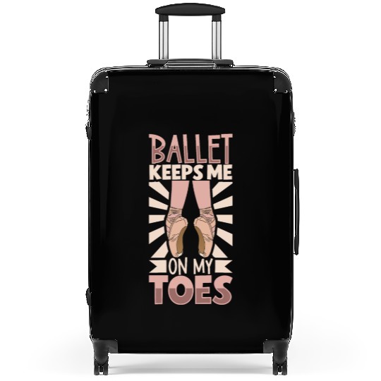 Ballet Ballerina Dance Dancer Dancing Ballet Gift Suitcases