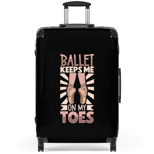 Ballet Ballerina Dance Dancer Dancing Ballet Gift Suitcases