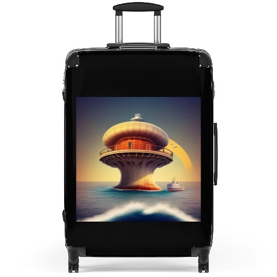 Mushroom Land Vintage collection Suitcases