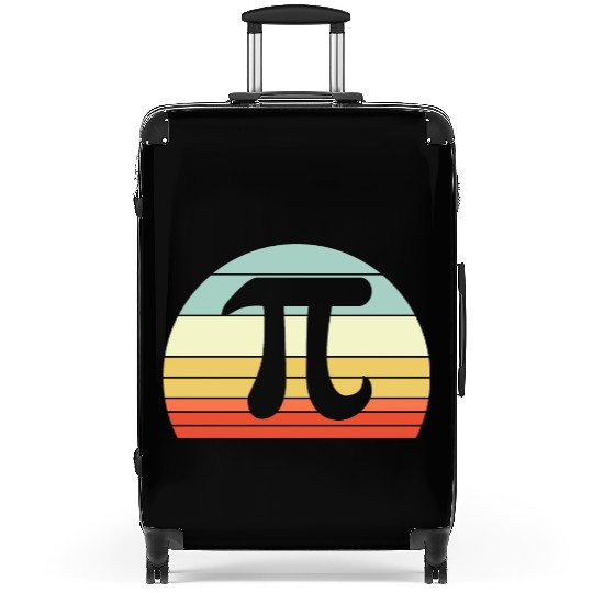 Funny Pi Day Vintage Nerd Geek Pie 3.14 Suitcases