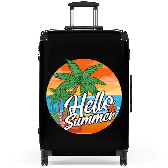Hello Summer Suitcases