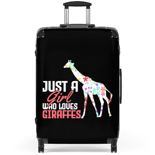 Giraffes Giraffe Lover Suitcases