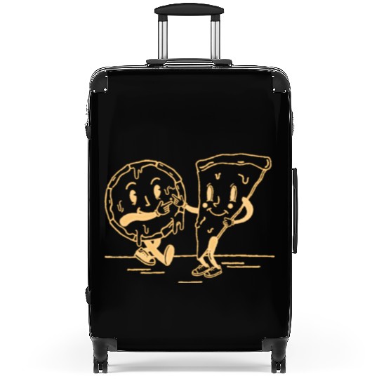Slice And Pie Pizza Friends Suitcases