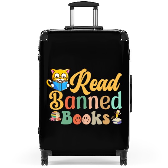 Read banned books Suitcases readers gonna read