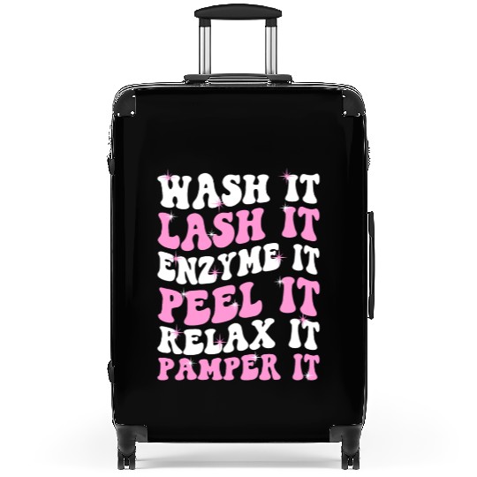 Cute Licensed Esthetician Skincare Suitcases