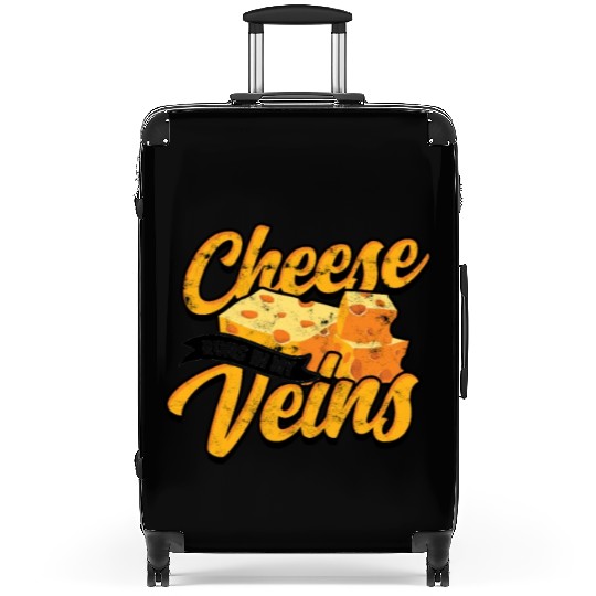Cheese runs in my veins - Cheese Suitcases