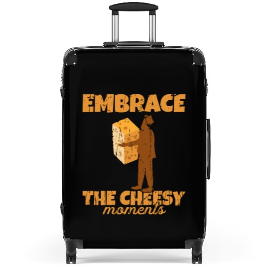 Embrace the cheesy moments - Cheese Suitcases