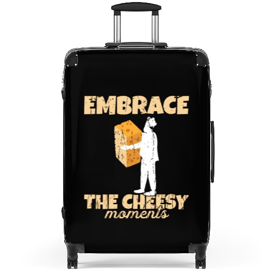 Embrace the cheesy moments - Cheese Suitcases