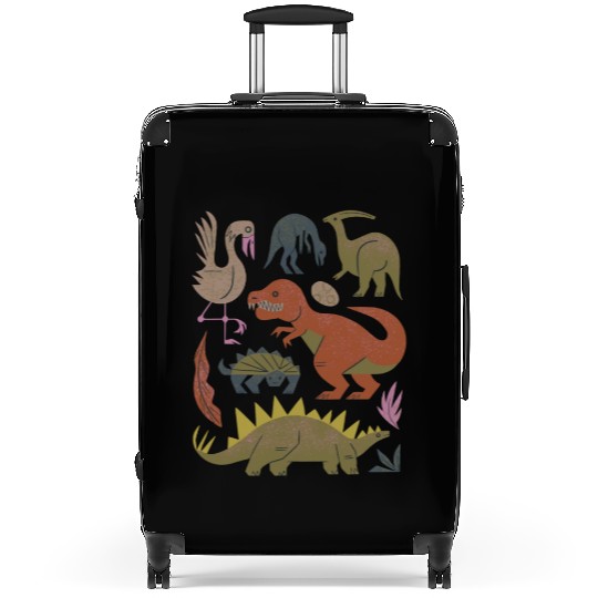 Jurassic Friends Suitcases