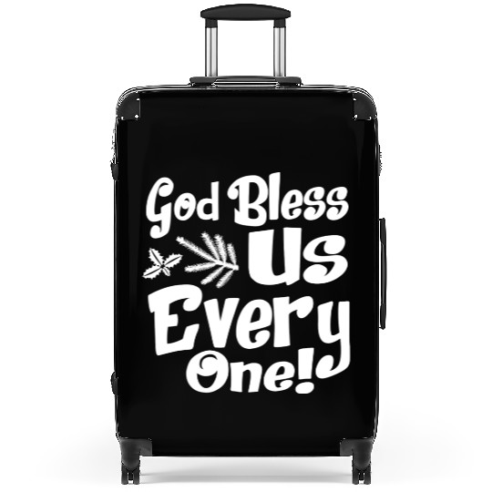 A Christmas Carol Charles Dickens God Bless Us Suitcases