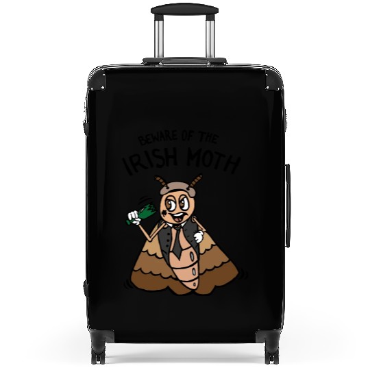 Beware Of The Irish Moth Mob Suitcases