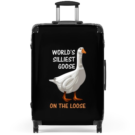 World s Silliest Goose On The Loose Funny Silly Suitcases