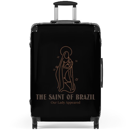The Saint Of Brazil Our Lady Appeared Design Suitcases