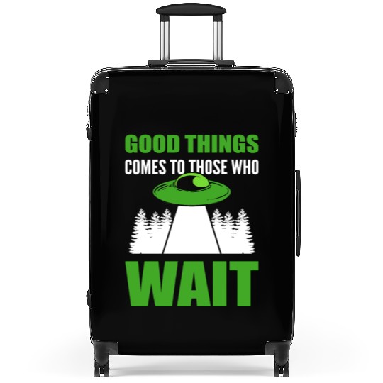 Those Who Wait Hopeful Person Gift Suitcases