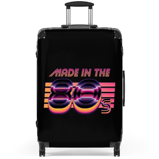 Retrowave Made In The 80s Suitcases