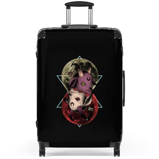 As Above So Below Goat Suitcases