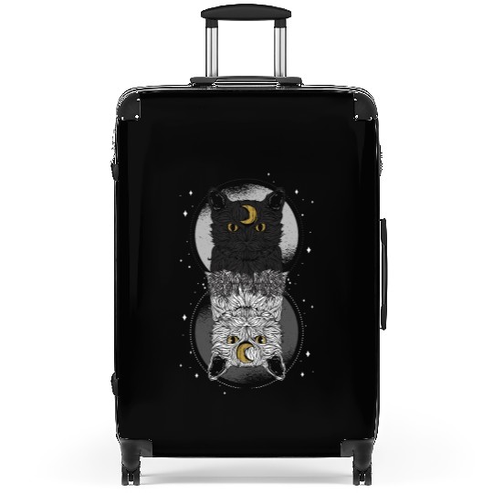 As Above so Below Cat Suitcases