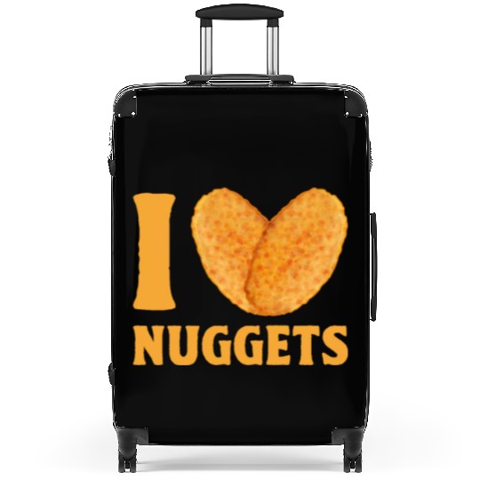 I Love Chicken Nuggets Suitcases