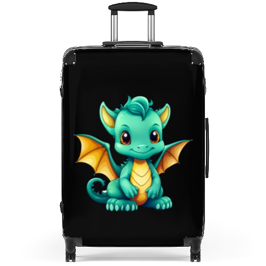 Baby Green Dragon Suitcases