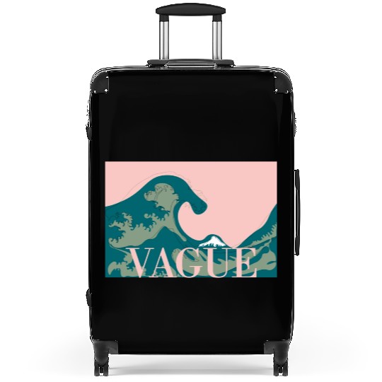 La Grande Vague The Great Wave Suitcases