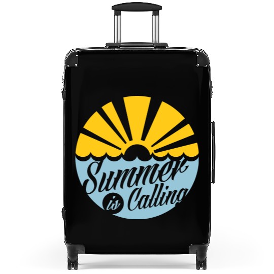 Summer's Call: Embrace the Sun Suitcases