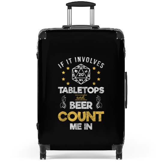 Games Nerd Board Gamer Player Suitcases