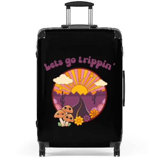 Road Trippin Cool Retro Vintage Road Trip Suitcases