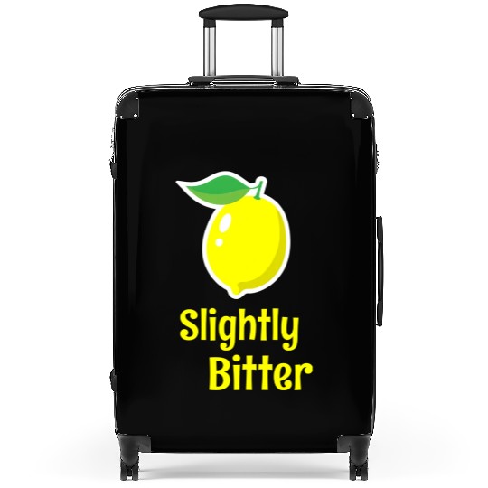 Slightly Bitter Lemon Fruit Suitcases