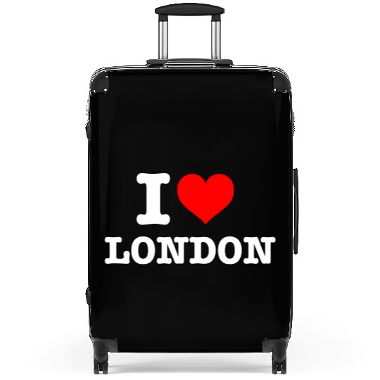 London I Love London I Heart London Suitcases