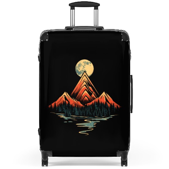 Majestic Full Moon Suitcases