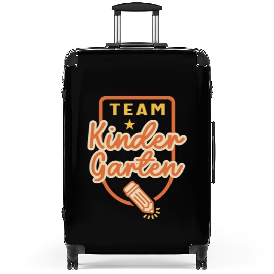 Team Kindergarten Teacher Student Back to School Suitcases