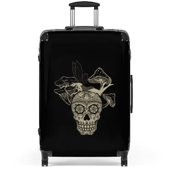 Fairy Suitcases, Fairycore Skull Skeleton And