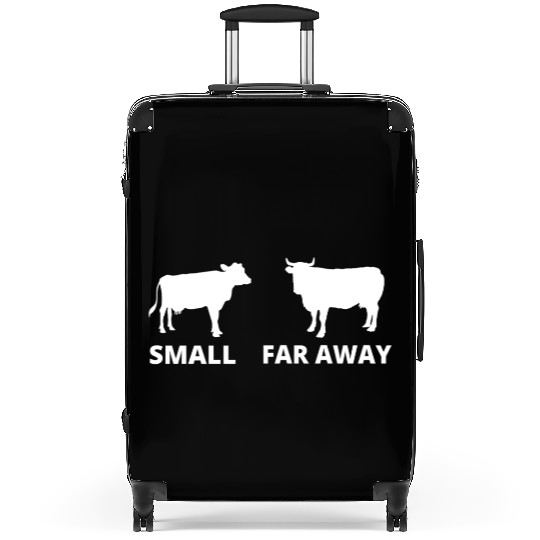 Small Cow Far Away Suitcases Funny Father Ted Dougal