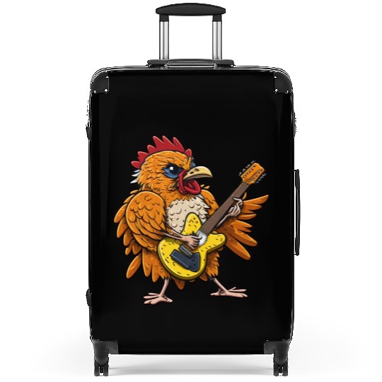 Groovy Cheese: Strumming to Cheesy Melodies Suitcases