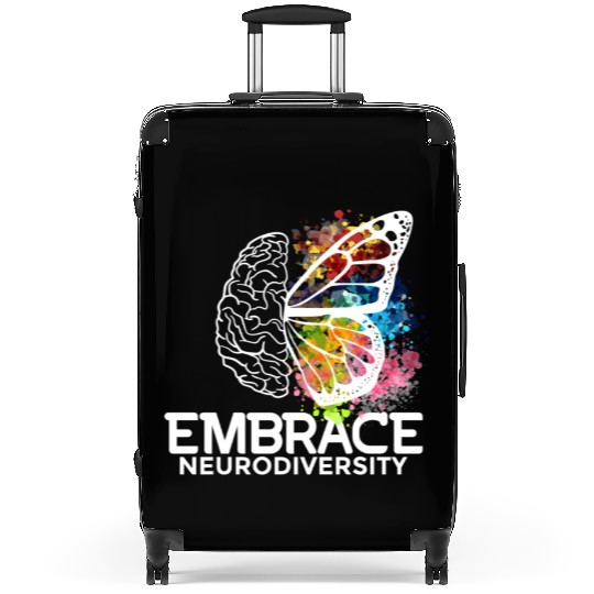 Embrace Neurodiversity - Adhd Awareness Suitcases