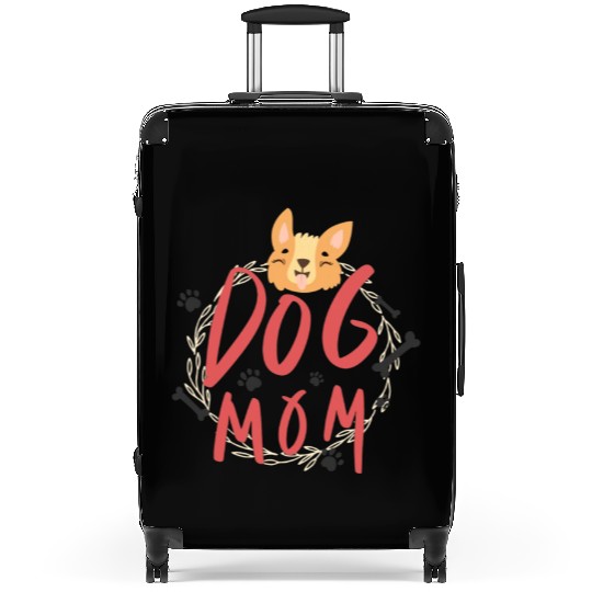 DOG MOM Suitcases