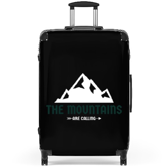 The Mountains Are Calling Suitcases
