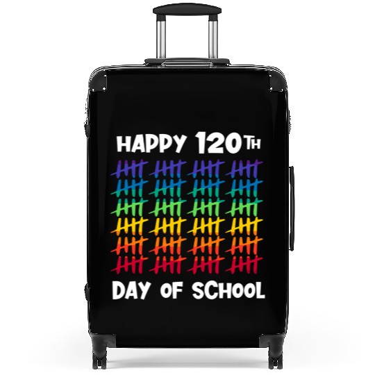 120Th Day Of School 120 Days Teacher Suitcases