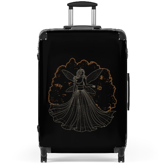 Fairy Suitcases, Fairycore Fairy Forest Trees Grunge