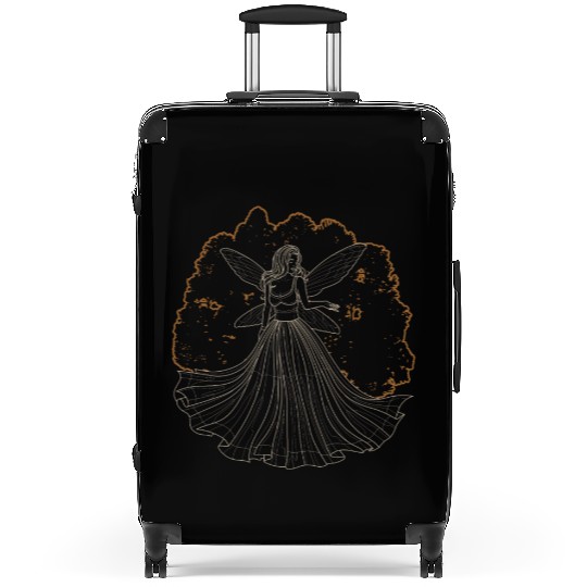 Fairy Suitcases, Fairycore Fairy Forest Trees Grunge