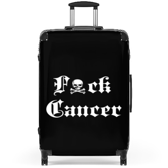 Fuck Cancer Cancer Awareness Suitcases