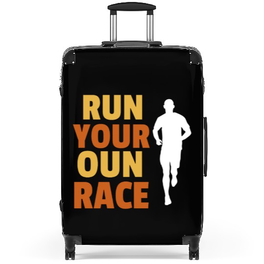 Run your own race, Race walking Suitcases