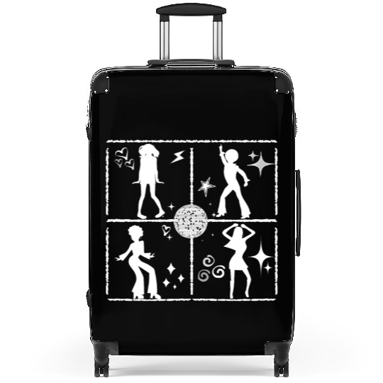 Retro Dance Wall b Suitcases