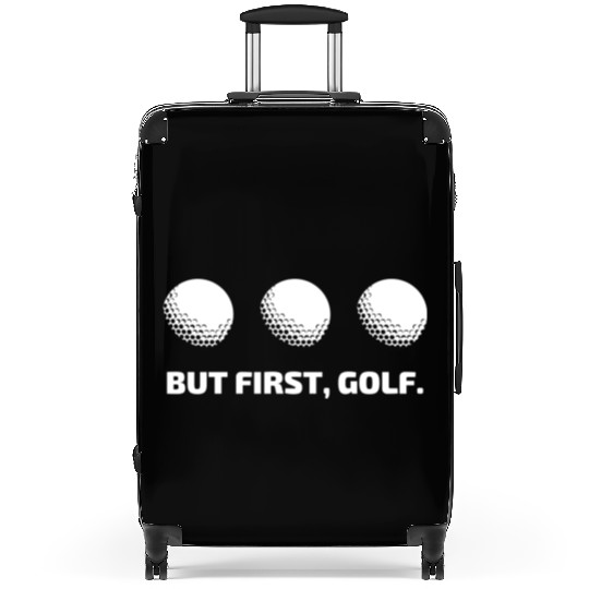 But first golf Suitcases