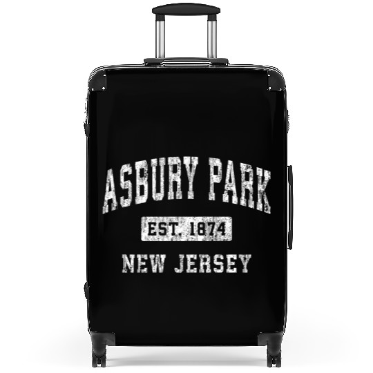 Asbury Park New Jersey Nj Established Sports Suitcases